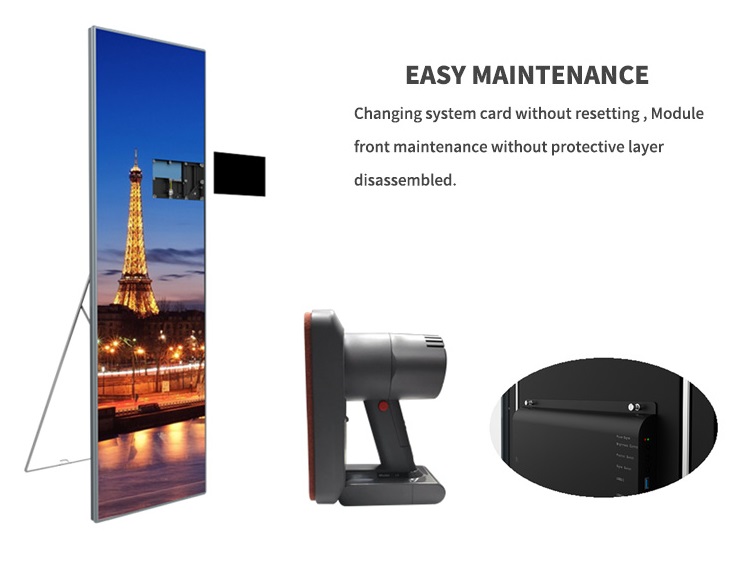 Easy maintenance Manutenção fácil