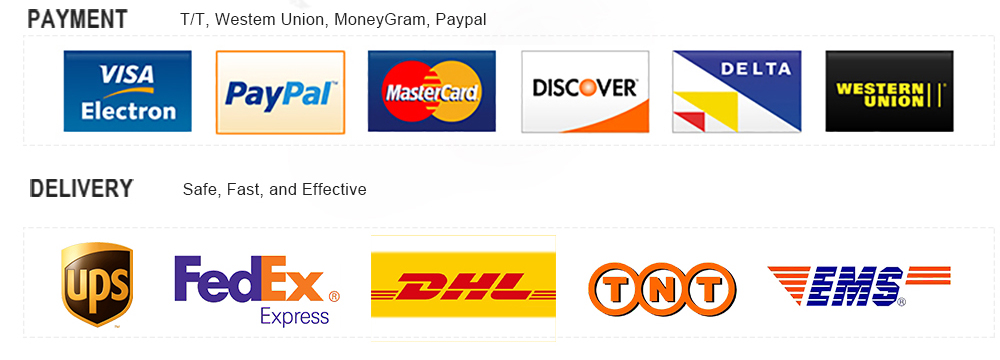 Payment and delivery Pagamento e entrega