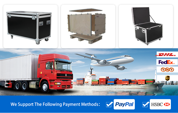 The packing shipping and payment of led screen A embalagem, envio e pagamento da tela led