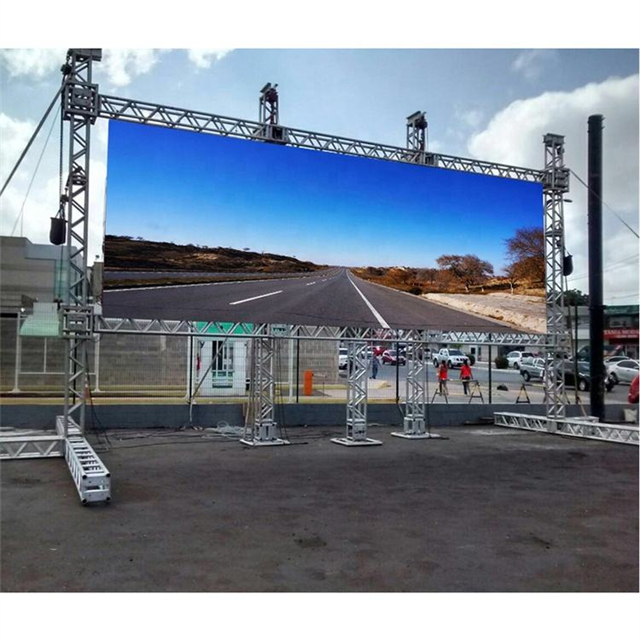 Pano de fundo para DJ ao ar livre Painel de LED Preço P3.91 Aluguel de armário nos bastidores Led Video Wall