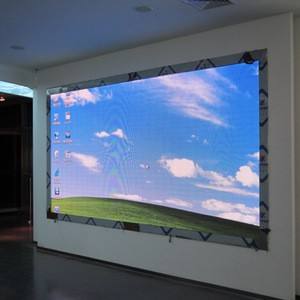 3840hz atualizam a exposição conduzida interna dos vídeos dianteiros magnéticos do armário do serviço