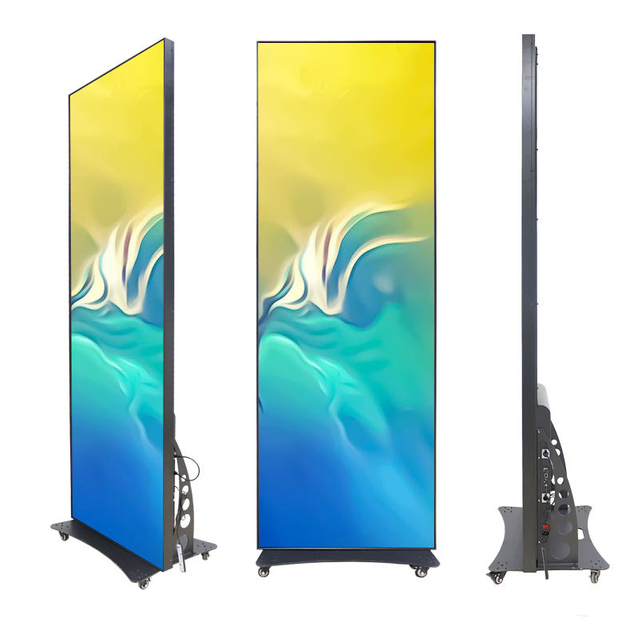 Venda quente de alta qualidade portátil vídeo cartaz LED display interno