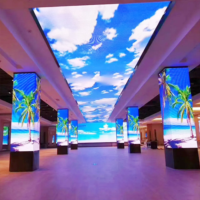 Bom preço P3 interior Full Color 960×960 LED Sky Screen Display