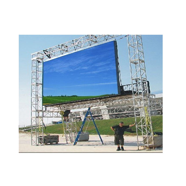 O fundo gigante exterior da fase de 500x500mm conduziu a parede video P3.91 de emenda sem emenda alugado tela de exposição do diodo emissor de luz