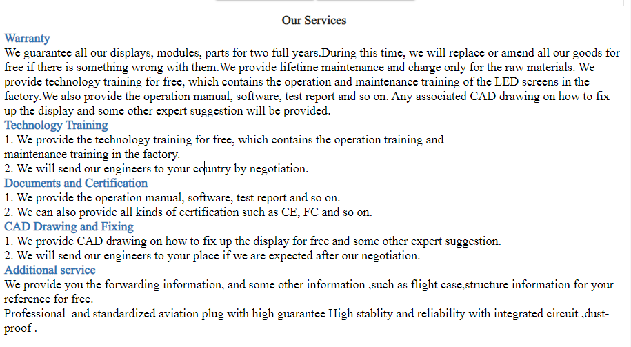 Overview Visão geral